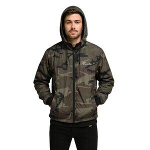 Primitive Camo Hooded Zip Jacket – Men’s Size L – EUC